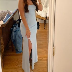 Long blue mermaid dress from Windsor’s... size 3/4. Only worn once